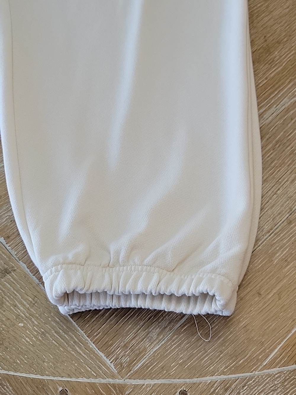 RARE PINK Victoria's Secret Beige Jogger Sweatpants Gold Sparkle Logo XL NWT - Picture 11 of 11